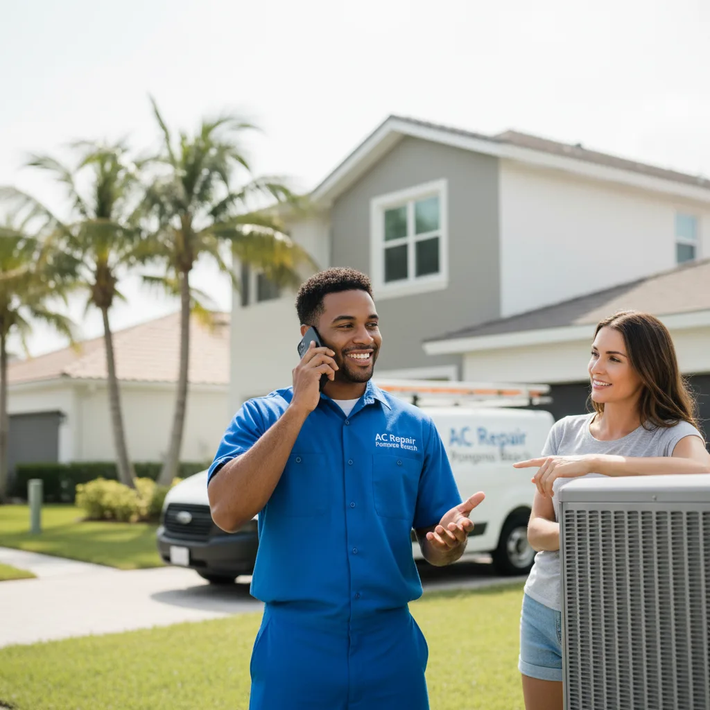 AC Repair Pompano Beach customer support in Basom